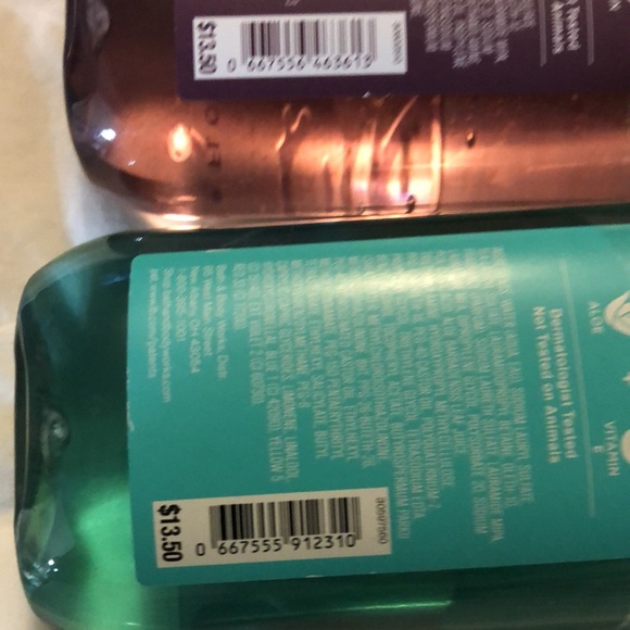 Bundle Of 2 Bath & Body Works Shower Gel NWT Sealed Sea Salt Lavender, Saltwater - Picture 4 of 4